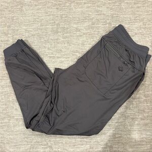 Men’s Burlebo grey joggers. Size M.